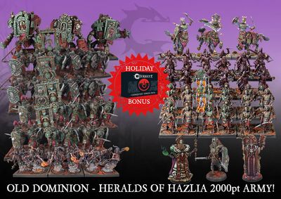 Conquest: Old Dominion - Heroes of Hazlia 2000pt army