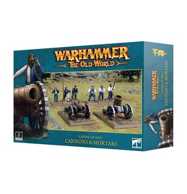 Warhammer The Old World: Empire of Man - Cannons &amp; Mortars