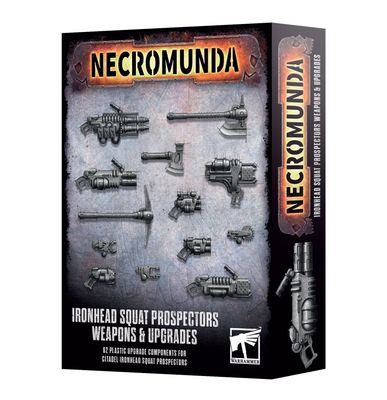 Necromunda: Ironhead Squat Prospectors Weapons &amp; Upgrades