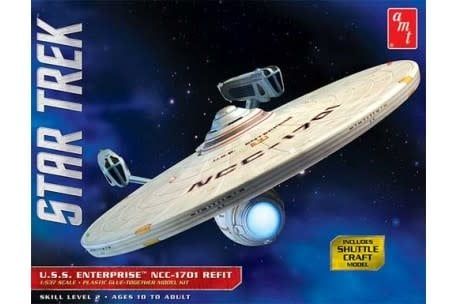 Star Trek USS Enterprise NCC-1701 Refit Model Kit (1:537 Scale)