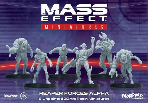Mass Effect: The Board Game - Reaper Forces Alpha: Resin Collectors Miniatures Set