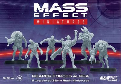 Mass Effect: The Board Game - Reaper Forces Alpha: Resin Collectors Miniatures Set