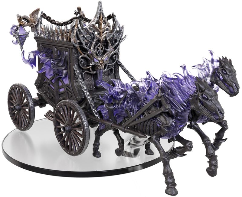 Pathfinder Battles: Premium Painted Miniature - Death Coach