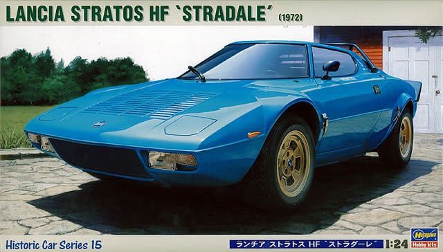 Lancia Stratos HF &#39;Stradale&#39; Model Kit (1:24 Scale)