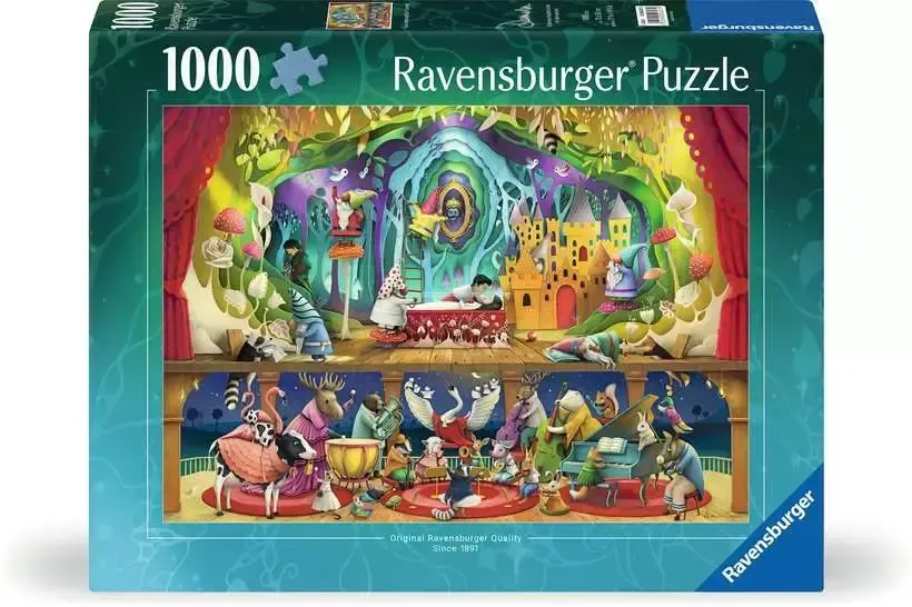 1000 pcs - Snow White and the 7 Gnomes