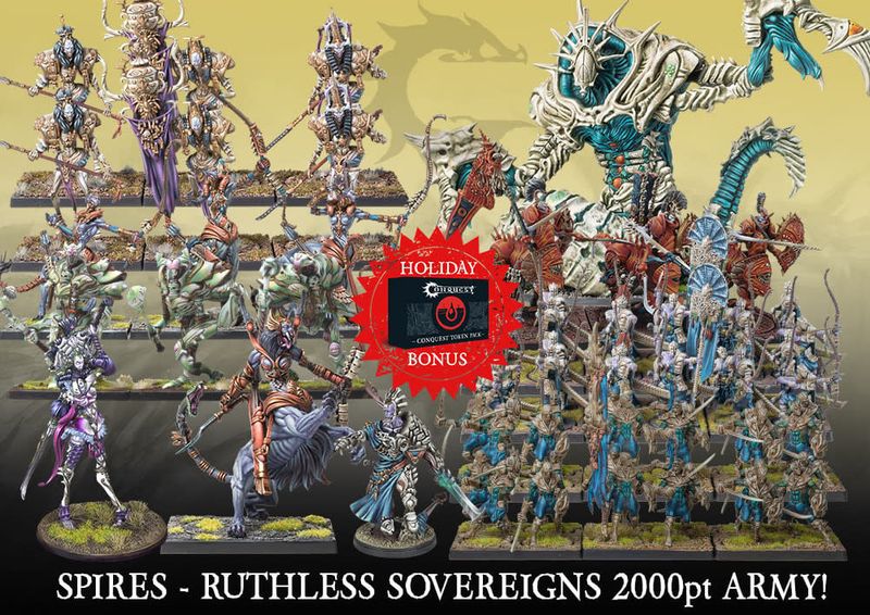 Conquest: Spires - Ruthless Sovereigns - 2000pt army