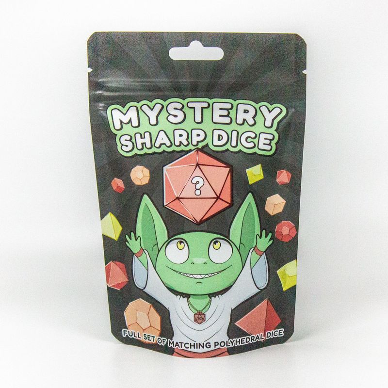 Mystery Dice Goblin: 7-Piece Sharp Dice Set