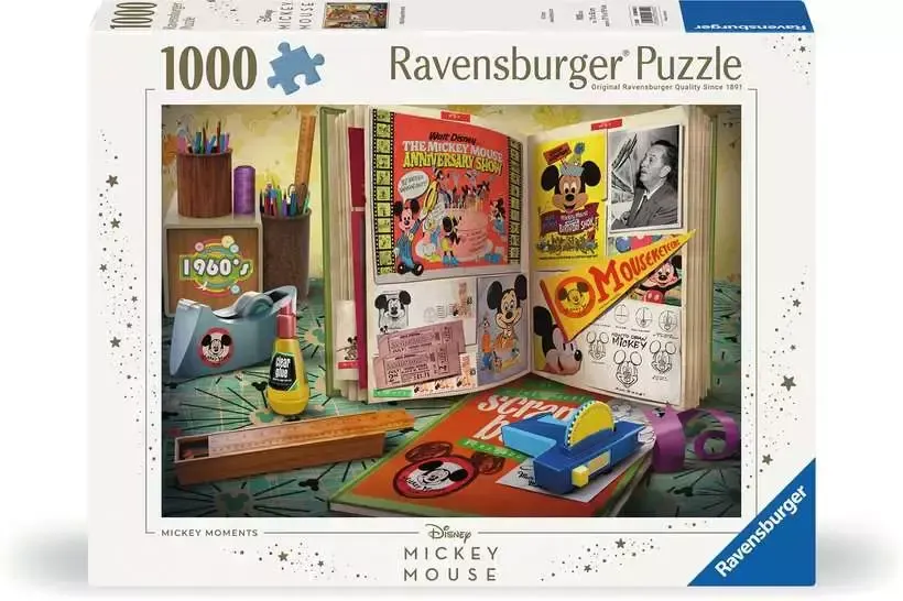 1000 pcs - Disney Collector&#39;s Edition: 1960 Mickey Moments