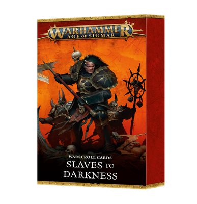 Warhammer Age of Sigmar: Slaves to Darkness - Warscroll Cards (2024)