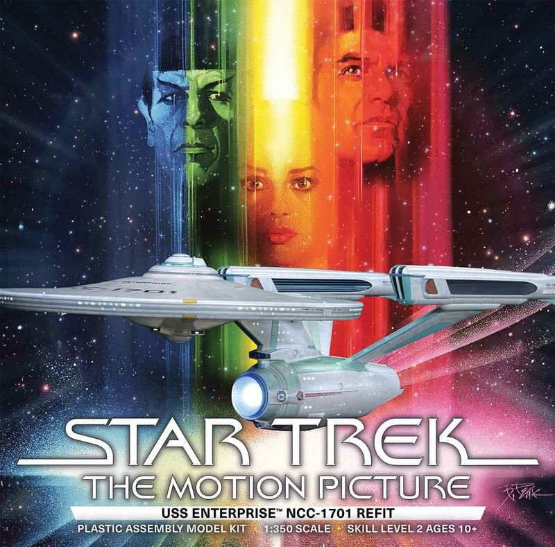 Star Trek USS Enterprise NCC-1701 Refit Model Kit (1:350 Scale)