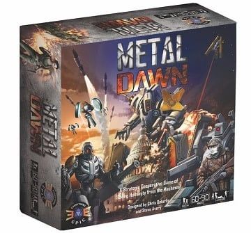 Metal Dawn: Deluxe with Tech-War Expansion (Kickstarter Edition)