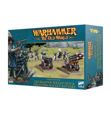 Warhammer The Old World: Empire of Man - Helblaster Volley Gun &amp; Helstorm Rocket Battery