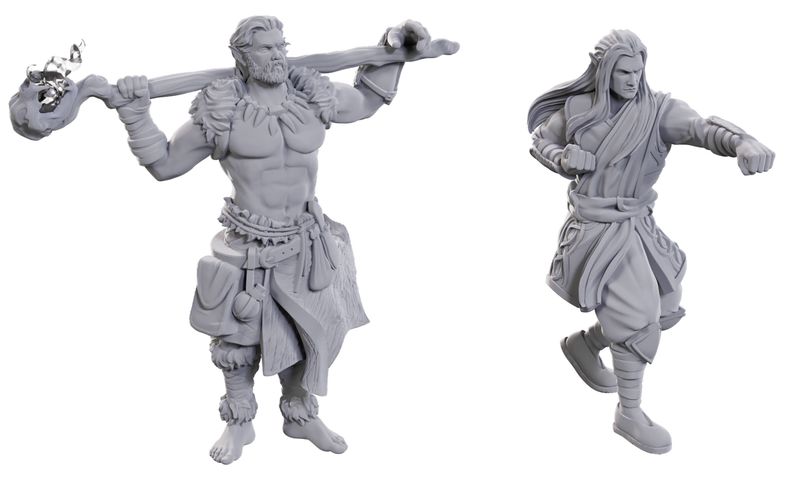 Nolzur&#39;s Marvelous Miniatures: Archdruid &amp; Martial Arts Adept