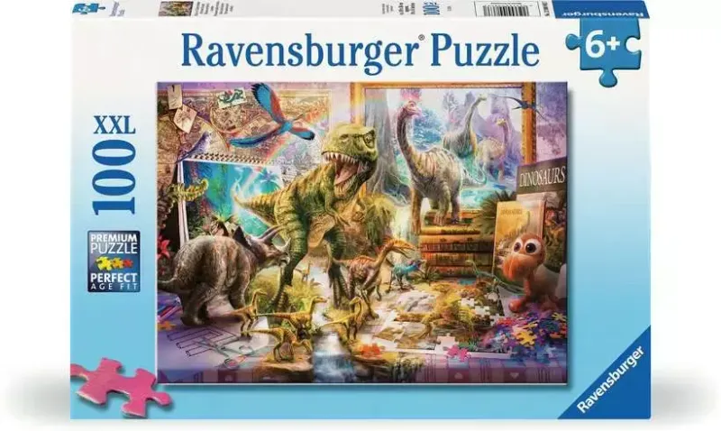 100 pcs - Dinosaur Escape (XXL)