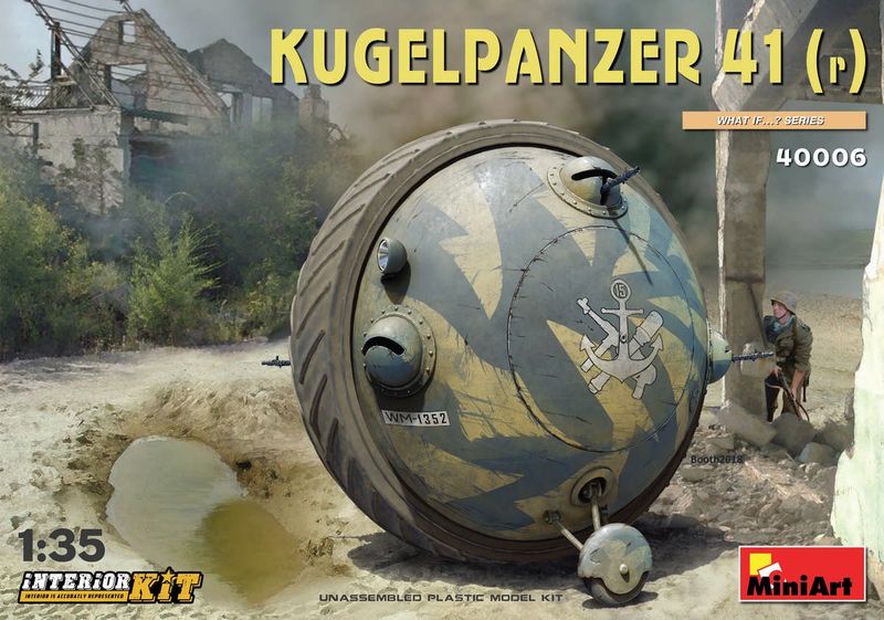 Kugelpanzer 41 Model Kit (1:35 Scale)