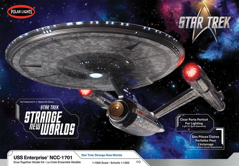 Star Trek USS Enterprise NCC-1701 (Strange New Worlds) Model Kit (1:1000 Scale)