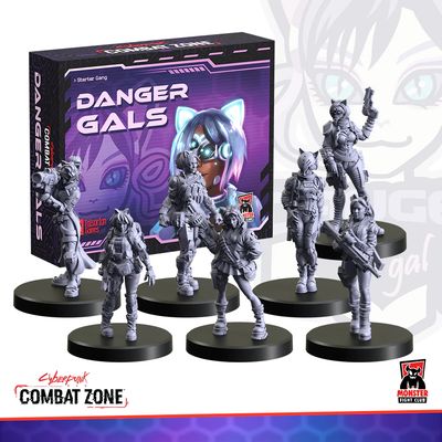 Cyberpunk Red: Combat Zone: Starter Faction - Danger Gals