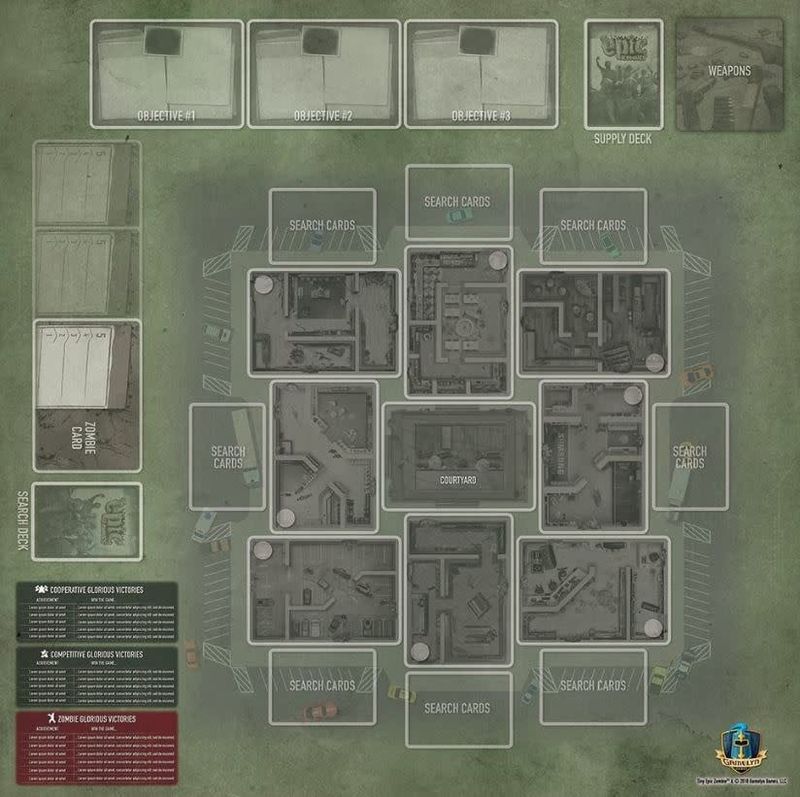 Playmat - Tiny Epic Zombies