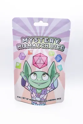 Mystery Dice Goblin: 7-Piece Mismatched Dice Set