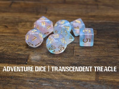 7-Piece RPG Dice Set: Transcendent Treacle
