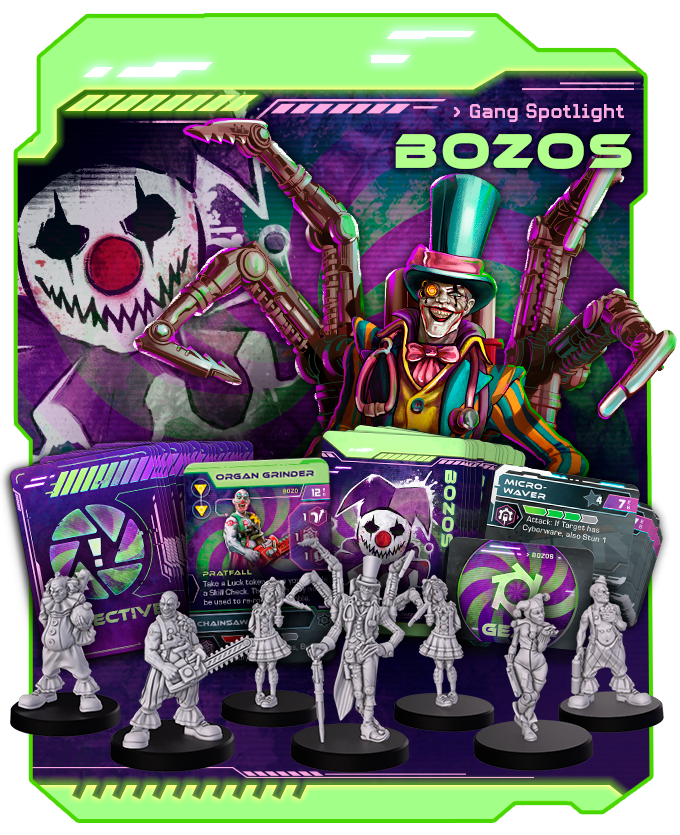 Cyberpunk Red: Combat Zone: Starter Faction - Bozos