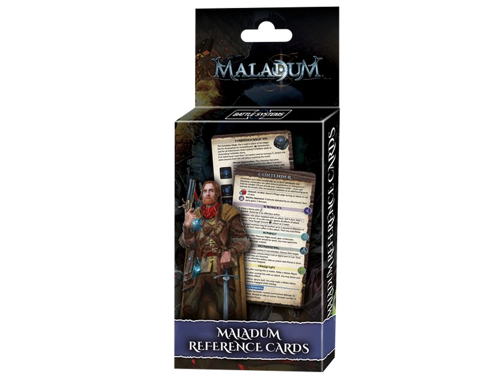 Maladum: Dungeons of Enveron: Reference Cards