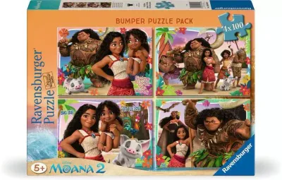 4x100 pcs - Moana 2