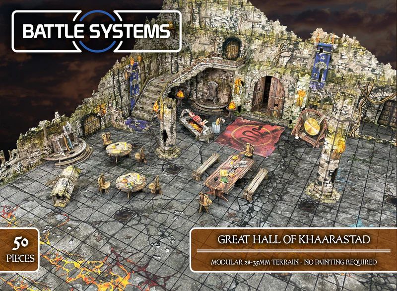 Battle Systems Fantasy: Great Hall of Khaarastad