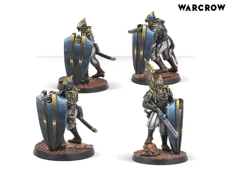 Warcrow: Hegemony of Embersig - Black Legion Arquebusiers