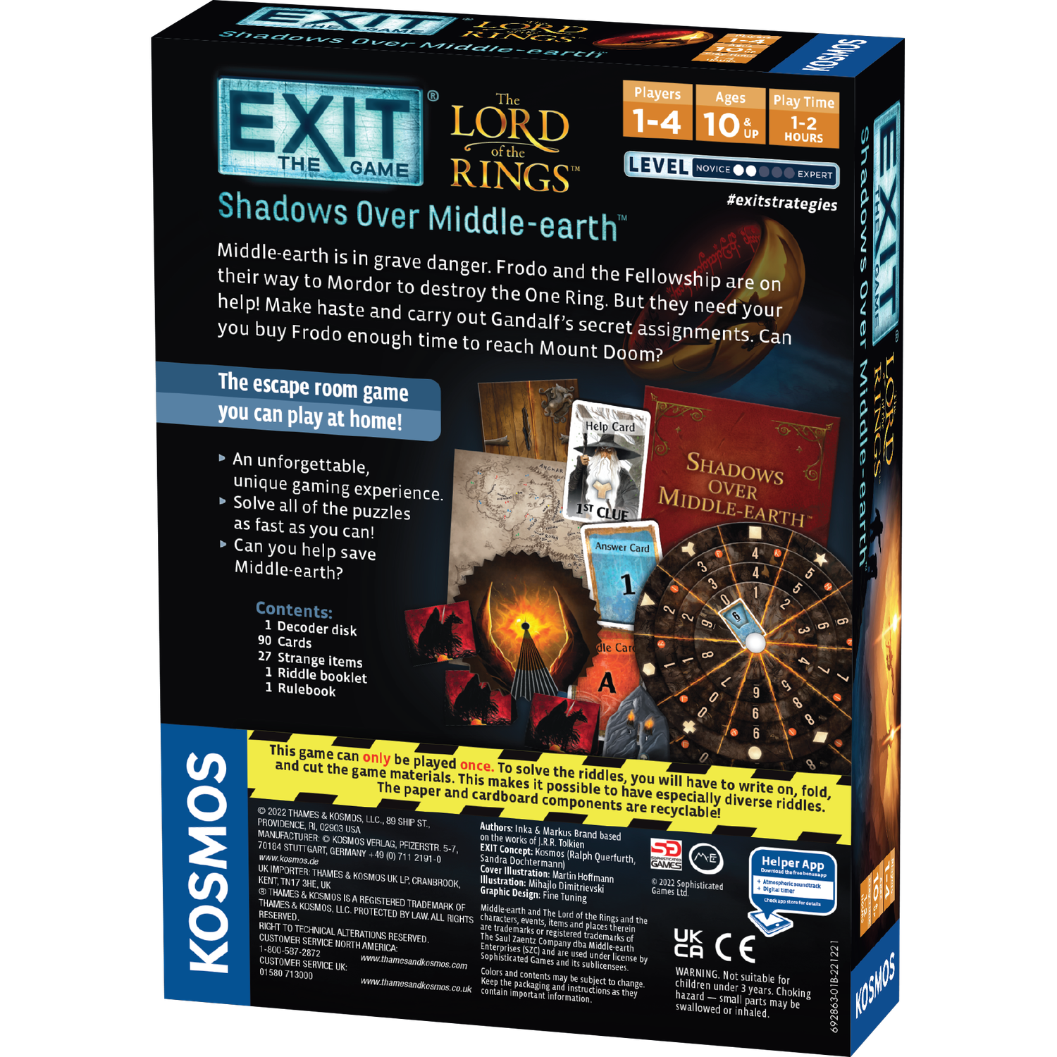 Exit: Lord of the Rings Shadows over Middle Earth