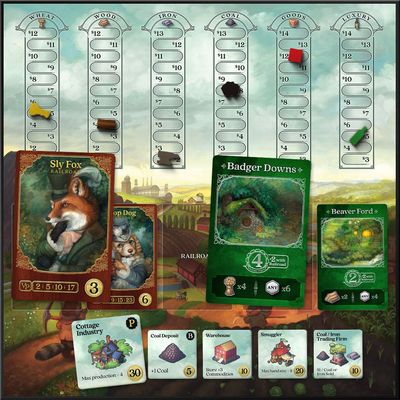 Raccoon Robbers Board Game - Competitive Family Game With 3D Houses & Golden Trash Can - View #6