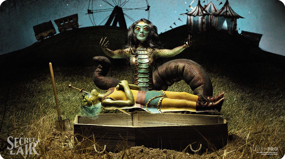 Playmat - MTG Secret Lair Diabolical Dioramas: