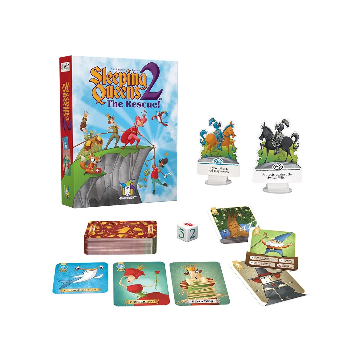 Sleeping Queens 2: The Rescue Card Game - Family Fun Game By Gamewright