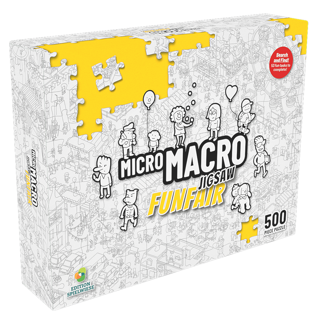500 pcs - MicroMacro Jigsaw Puzzle - Funfair