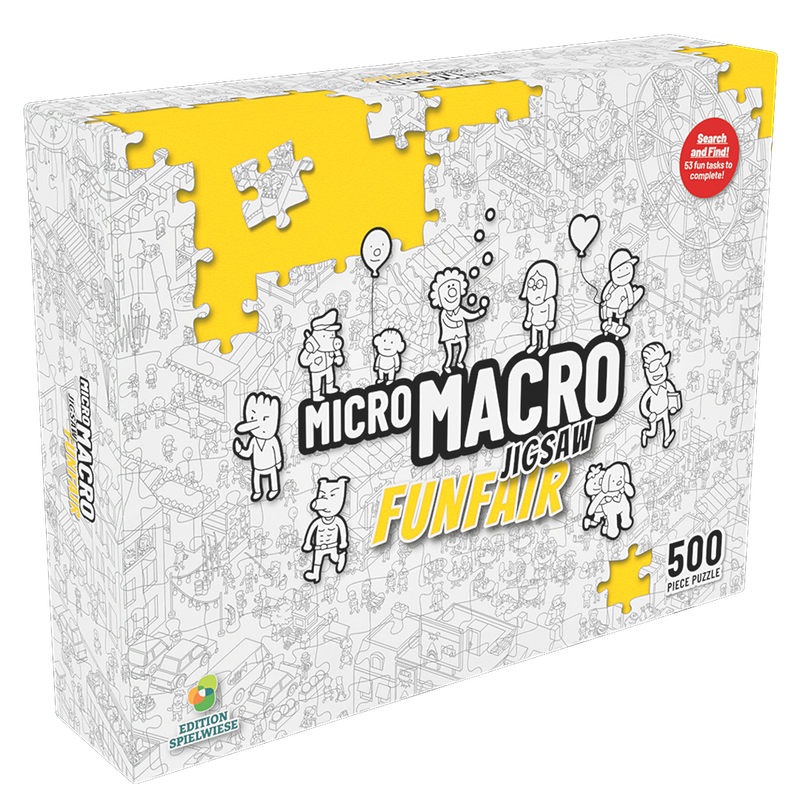 500 pcs - MicroMacro Jigsaw Puzzle - Funfair