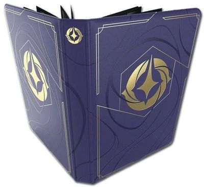 9-Pocket Premium Portfolio - Disney Lorcana - Purple Logo