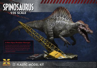 Jurassic Park III Spinosaurus Model Kit (1:35 Scale)