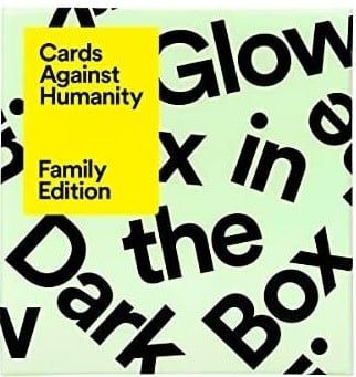 Cards Against Humanity: Family Edition - Glow in the Dark Box