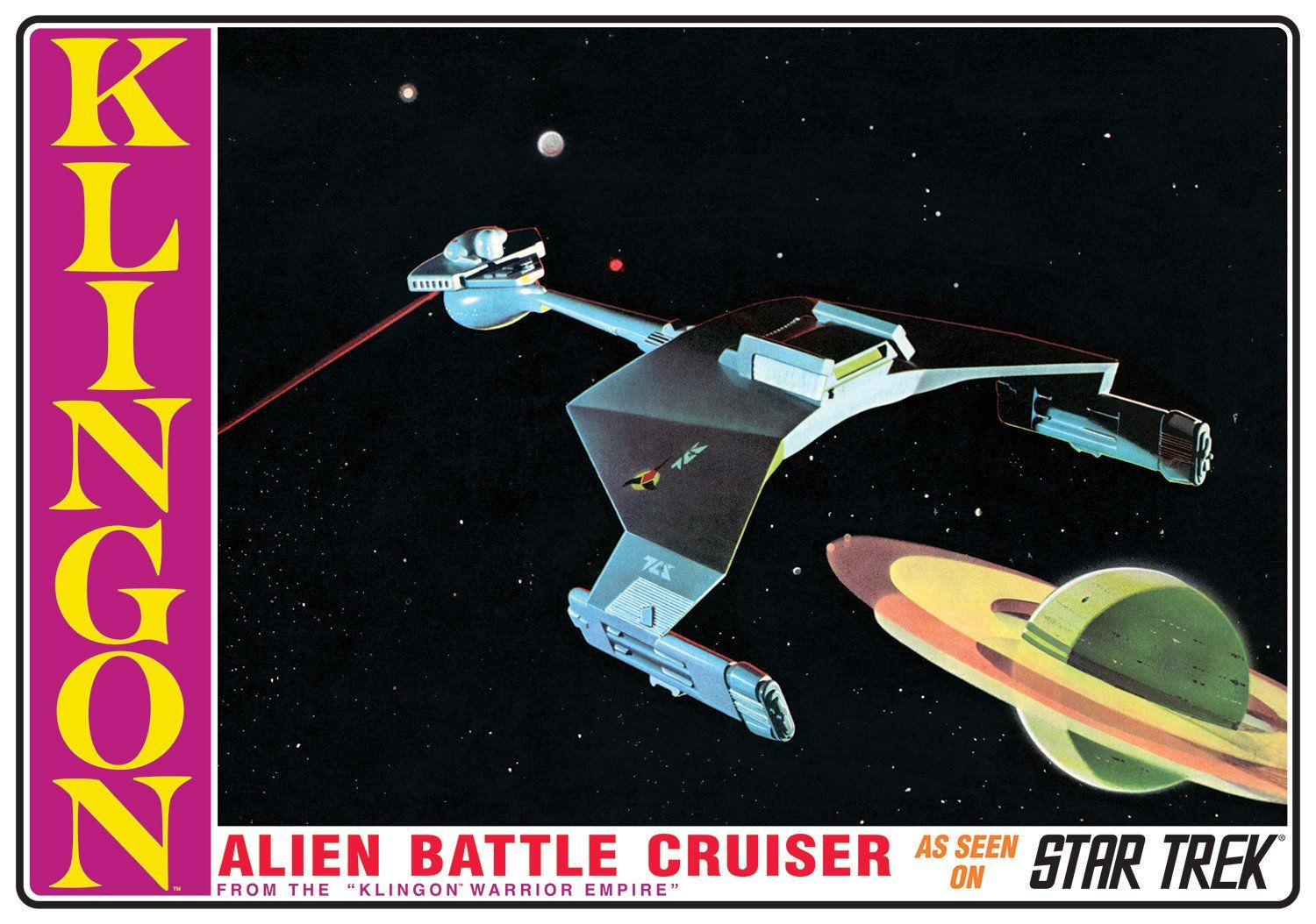 Star Trek Klingon Battle Cruiser (Original Series) Model Kit (1:650 Scale)