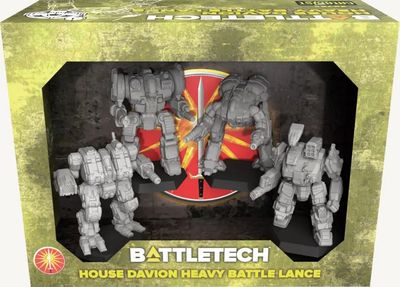 Battletech: House Davion Heavy Battle Lance