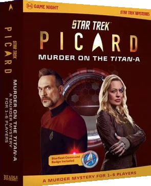 **PRE-ORDER** Star Trek Picard: Murder on the Titan-A