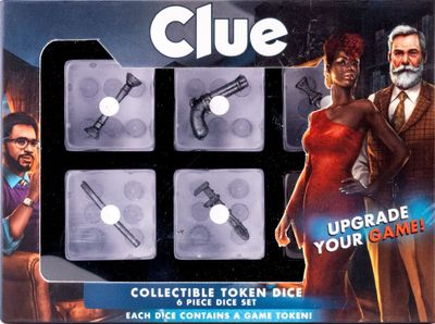 Oversized Clue Dice Set: Weapon Token Inclusions (22mm)