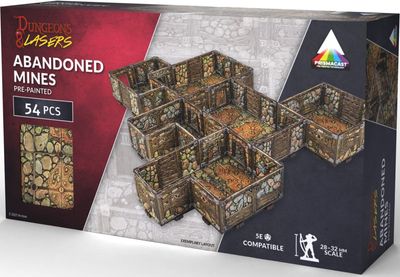 Dungeons &amp; Lasers: Abandoned Mine Pre-Painted