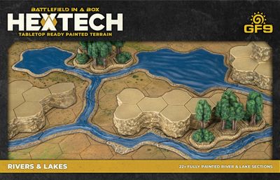 Battlefield in a Box: Hextech Trinity City Rivers &amp; Lakes