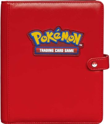 4-Pocket Premium Snap Binder - Pokemon - Red