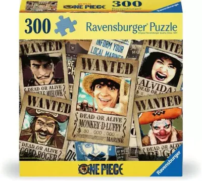 300 pcs - One Piece: Wanted Posters