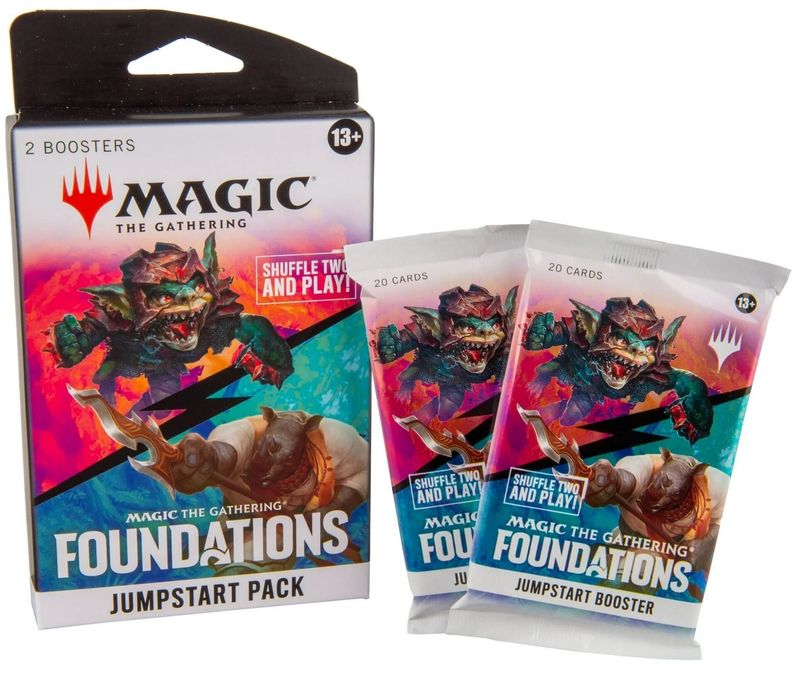 Magic The Gathering TCG Foundations Jumpstart Booster 2-Pack