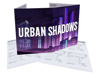 Urban Shadows 2nd Edition RPG: GM Accessory Pack