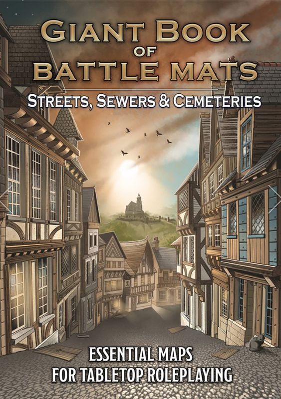 Giant Book of Battle Mats: Streets, Sewers &amp; Cemeteries