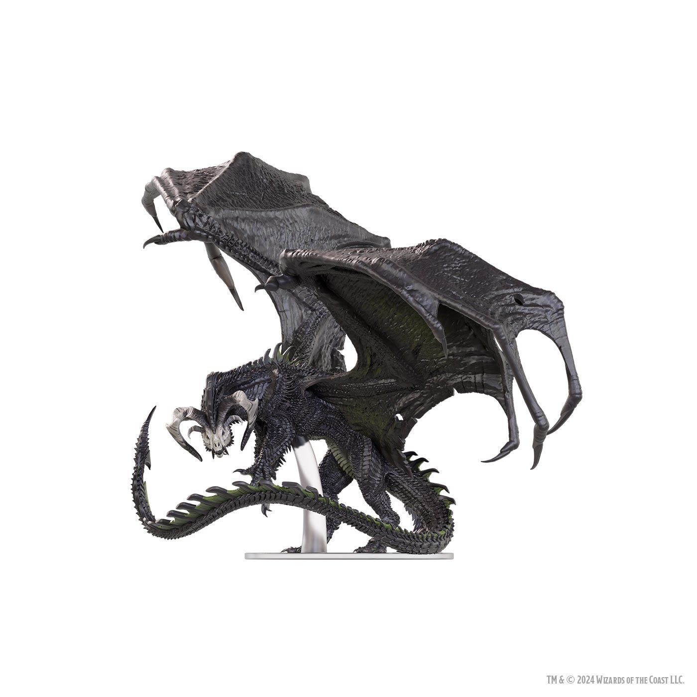 D&amp;D Icons of the Realms: Adult Black Dragon Corruptor Premium Painted Miniature